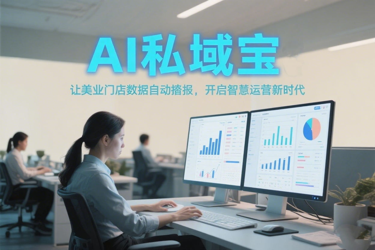 AI 私域宝：让美业门店数据自动播报，开启智慧运营新时代