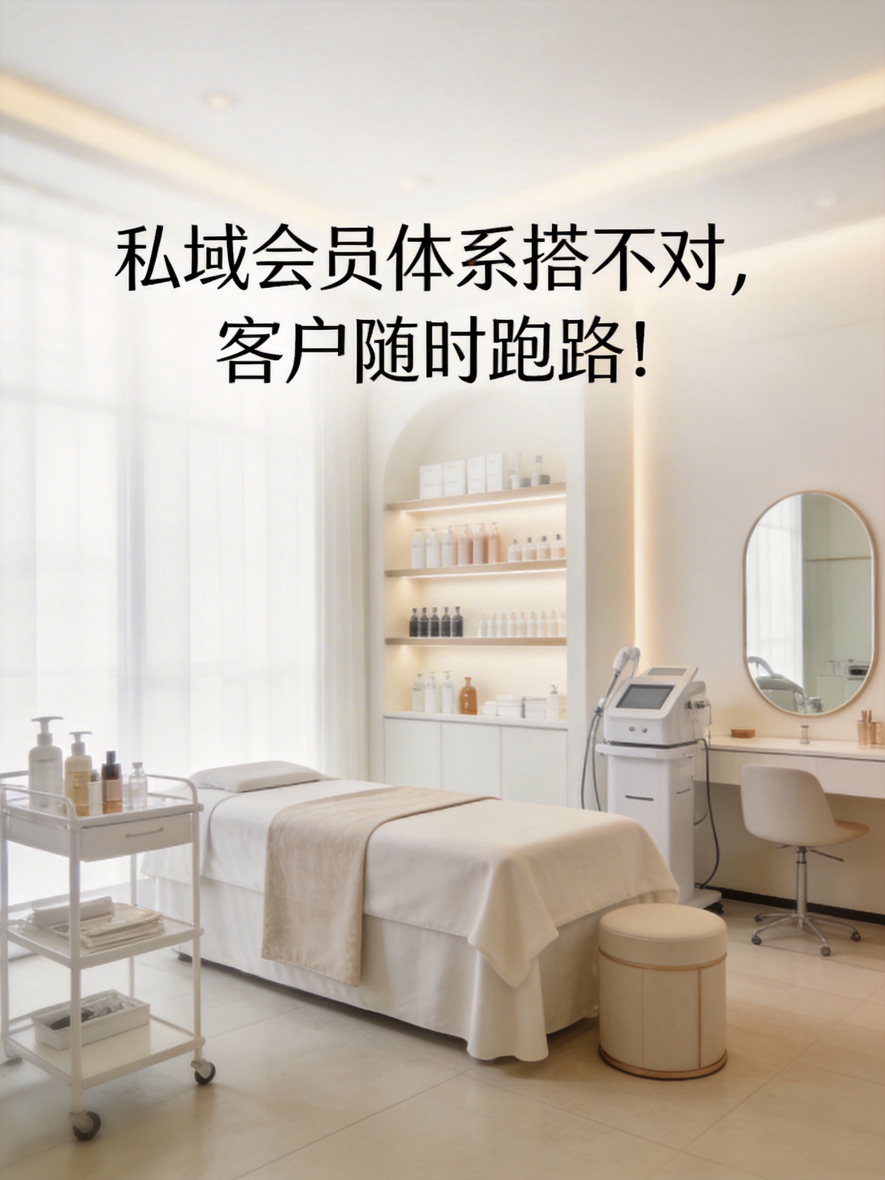 私域会员体系搭不对，客户随时跑路！