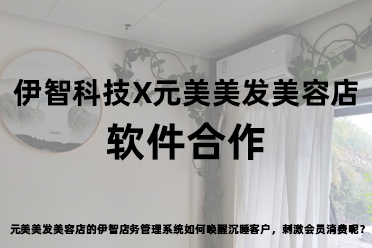 元美美发美容店的伊智店务管理系统如何唤醒沉睡客户，刺激会员消费呢？