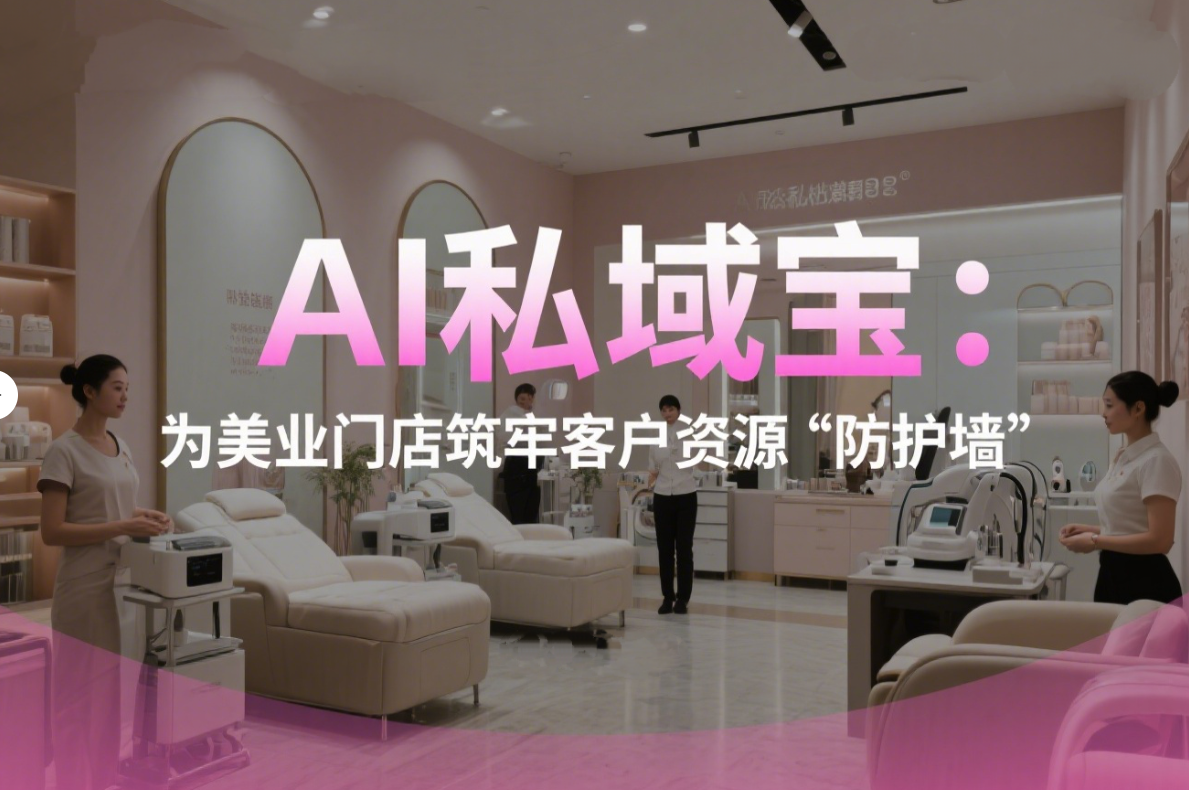 AI 私域宝：为美业门店筑牢客户资源 “防护墙”